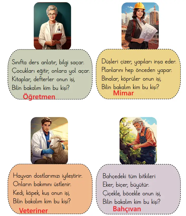 2. Sınıf Türkçe Ders Kitabı Sayfa 53 Cevapları MEB Yayınları