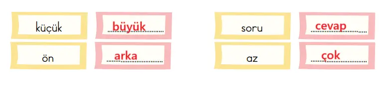 2. Sınıf Türkçe Ders Kitabı 67-68-70-71-72. Sayfa Cevapları 2. KİTAP 2. Sınıf Türkçe Ders Kitabı Sayfa 71 Cevapları MEB Yayınları