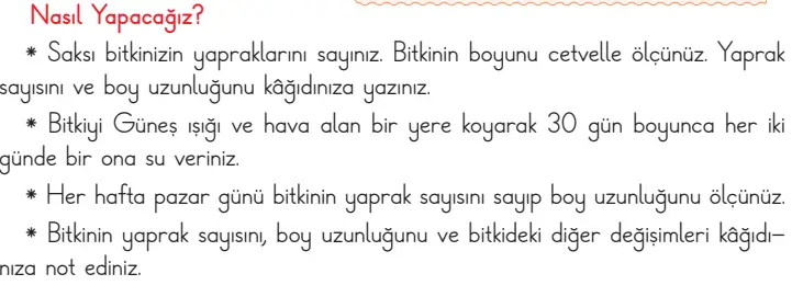 3. Sınıf Fen Bilimleri Ders Kitabı Sayfa 183-184-186-187-188-189. Cevapları CEM Yayıncılık 3. Sınıf Fen Bilimleri Ders Kitabı Sayfa 188 Cevapları CEM Yayıncılık