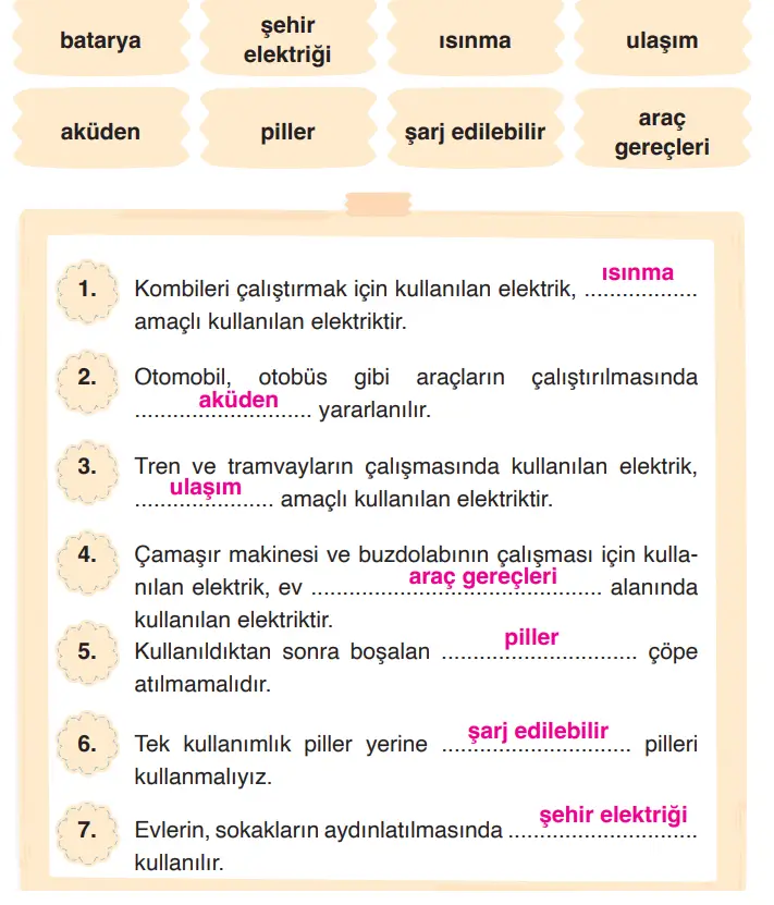 3. Sınıf Fen Bilimleri Ders Kitabı Sayfa 242 Cevapları CEM Yayıncılık