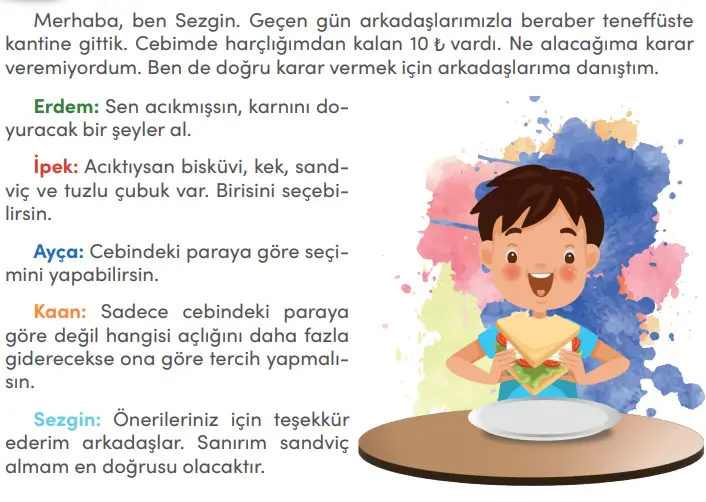 4. Sınıf Sosyal Bilgiler Ders Kitabı Sayfa 121 Cevapları MEB Yayınları