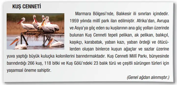 4. Sınıf Türkçe Ders Kitabı 148-152-153-154. Sayfa Cevapları ADA Yayıncılık 4. Sınıf Türkçe Ders Kitabı Sayfa 154 Cevapları ADA Yayıncılık