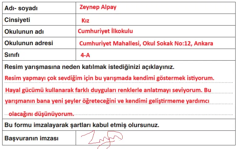 4. Sınıf Türkçe Ders Kitabı Sayfa 184 Cevapları ADA Yayıncılık