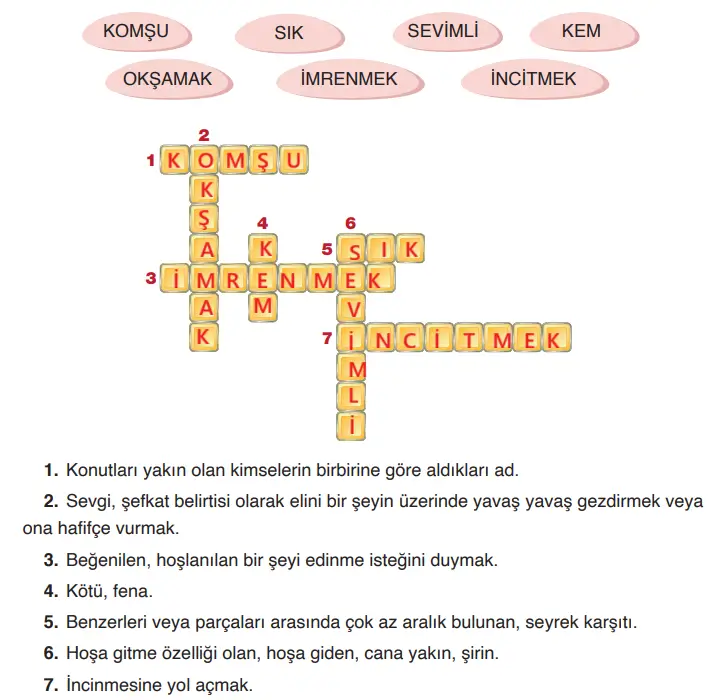 4. Sınıf Türkçe Ders Kitabı Sayfa 221 Cevapları ADA Yayıncılık