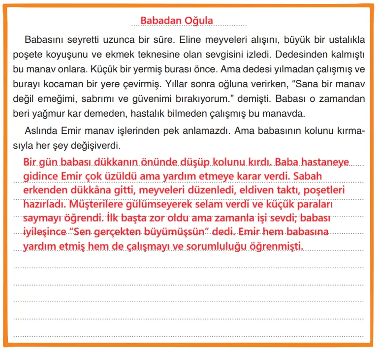 4. Sınıf Türkçe Ders Kitabı Sayfa 229 Cevapları ADA Yayıncılık