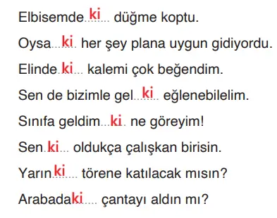 4. Sınıf Türkçe Ders Kitabı 231-232-233. Sayfa Cevapları ADA Yayıncılık 4. Sınıf Türkçe Ders Kitabı Sayfa 233 Cevapları ADA Yayıncılık