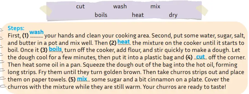 5. Sınıf İngilizce Ders Kitabı Sayfa 106 Cevapları MEB Yayınları1