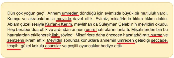 6. Sınıf Din Kültürü Ders Kitabı Sayfa 155-156-157-158-159. Cevapları MEB Yayınları 6. Sınıf Din Kültürü Ders Kitabı Sayfa 157 Cevapları MEB Yayınları