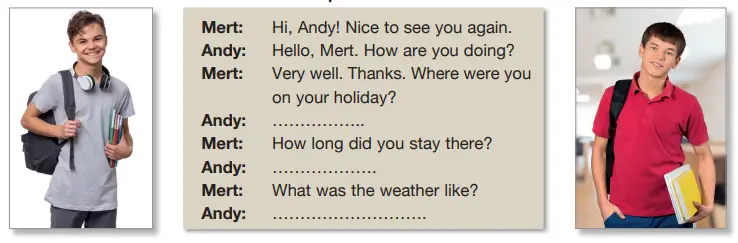 6. Sınıf İngilizce Ders Kitabı Sayfa 119 Cevapları ÖZGÜN Yayıncılık2