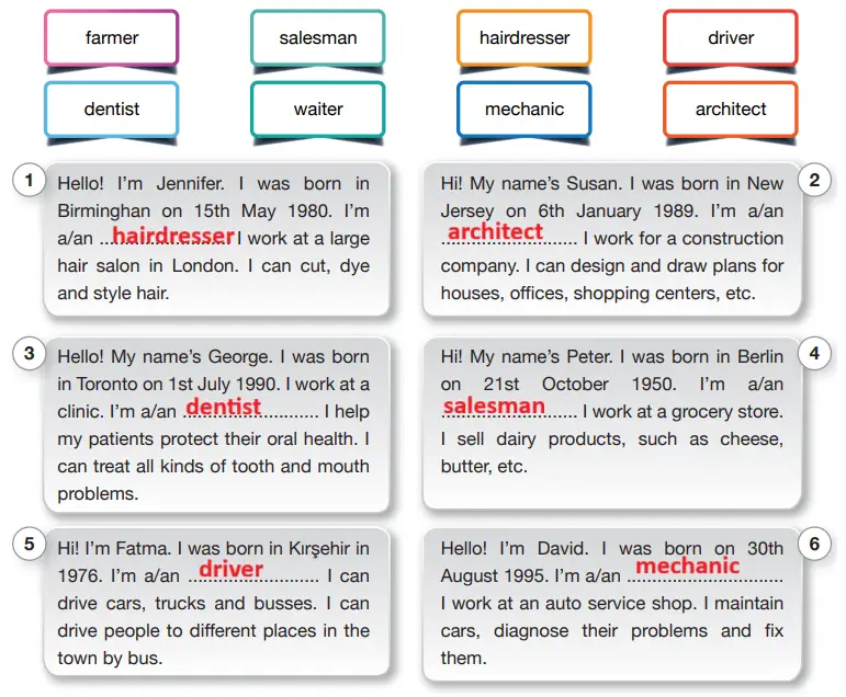 6. Sınıf İngilizce Ders Kitabı Sayfa 92 Cevapları ÖZGÜN Yayıncılık