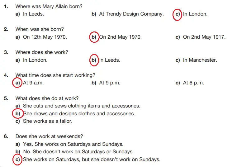6. Sınıf İngilizce Ders Kitabı Sayfa 94 Cevapları ÖZGÜN Yayıncılık1