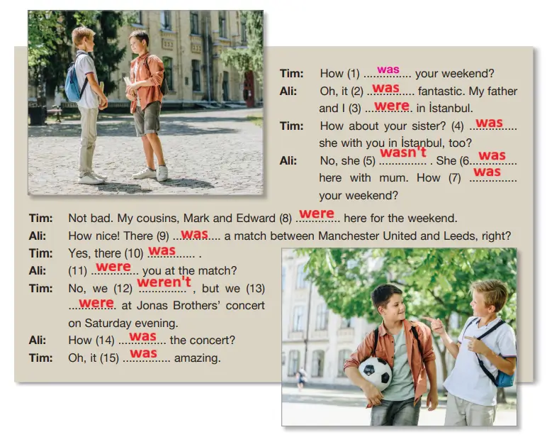 6. Sınıf İngilizce Ders Kitabı Sayfa 96 Cevapları ÖZGÜN Yayıncılık