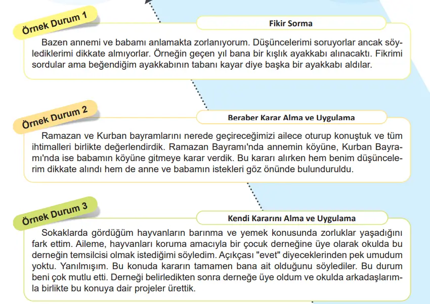 6. Sınıf Sosyal Bilgiler Ders Kitabı Sayfa 15 Cevapları MEB Yayınları