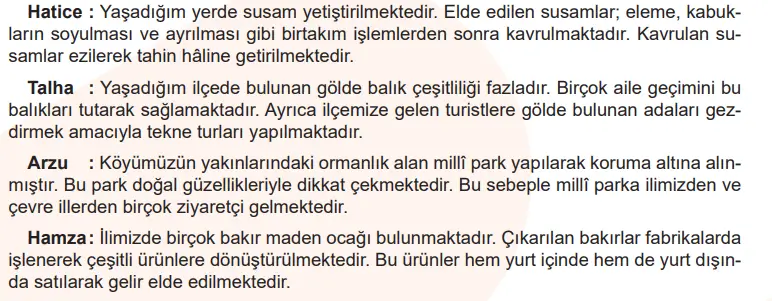 6. Sınıf Sosyal Bilgiler Ders Kitabı Sayfa 84 Cevapları MEB Yayınları
