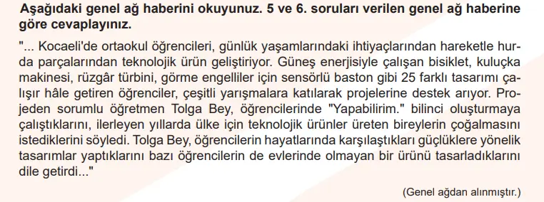6. Sınıf Sosyal Bilgiler Ders Kitabı Sayfa 85 Cevapları MEB Yayınları