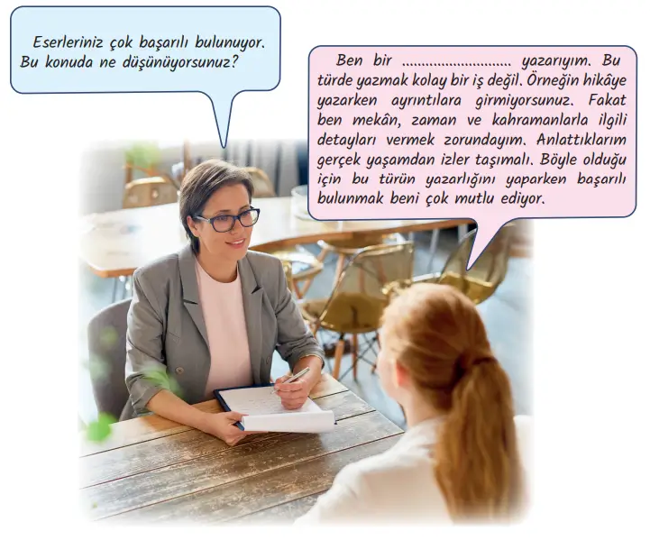 8. Sınıf Türkçe Ders Kitabı Sayfa 155 Cevapları MEB Yayınları