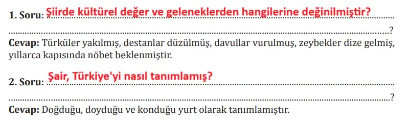 8. Sınıf Türkçe Ders Kitabı Sayfa 88-89-90-91-92-93. Cevapları MEB Yayınları 8. Sınıf Türkçe Ders Kitabı Sayfa 90 Cevapları MEB Yayınları