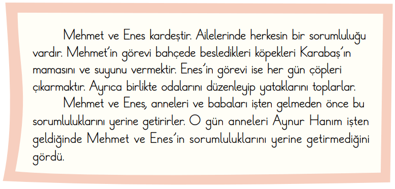2. Sınıf Türkçe Ders Kitabı Sayfa 164 Cevapları MEB Yayınları