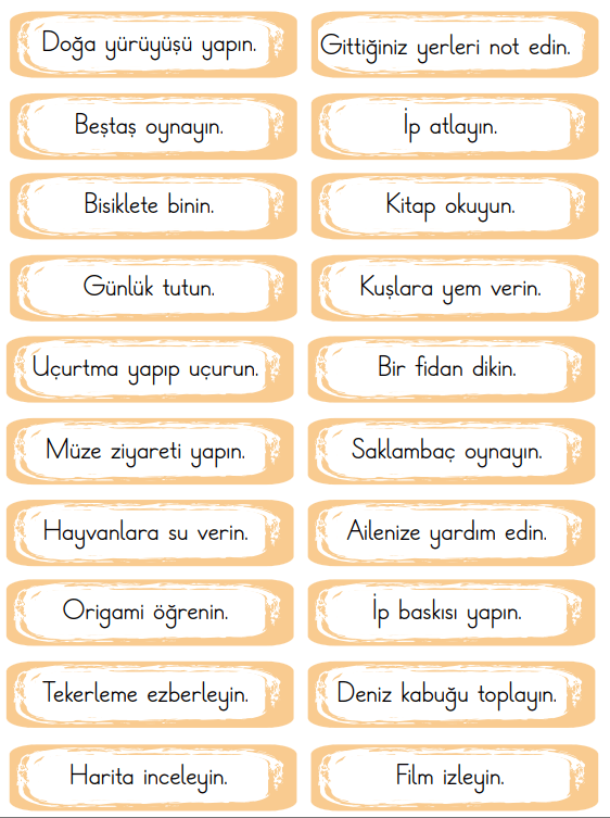 2. Sınıf Türkçe Ders Kitabı Sayfa 170 Cevapları MEB Yayınları