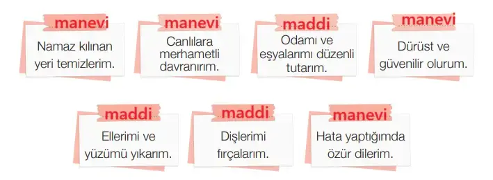 4. Sınıf Din Kültürü Ders Kitabı Sayfa 111 Cevapları MEB Yayınları