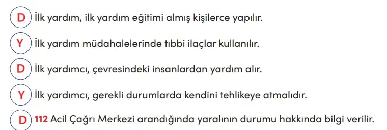 4. Sınıf Trafik Güvenliği Ders Kitabı Sayfa 69 Cevapları MEB Yayınları 4. Sınıf Trafik Güvenliği Ders Kitabı Sayfa 69 Cevapları MEB Yayınları