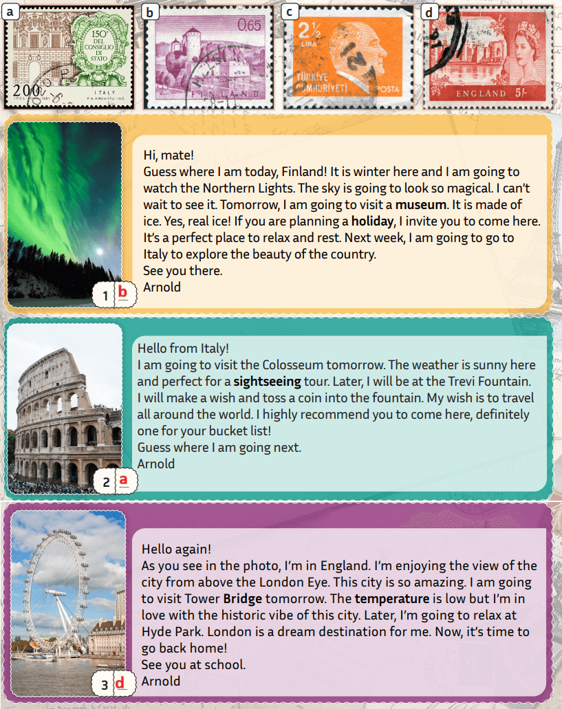 5. Sınıf İngilizce Ders Kitabı Sayfa 134 Cevapları MEB Yayınları