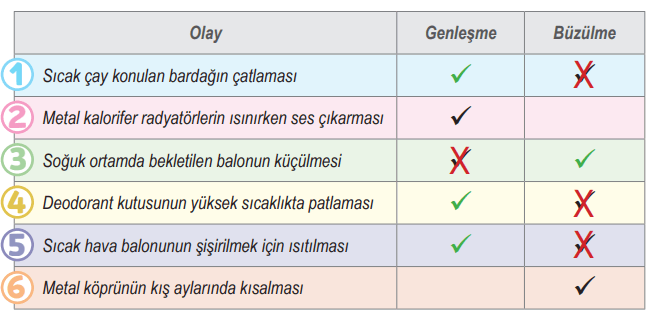 6. Sınıf Fen Bilimleri Ders Kitabı Sayfa 20 Cevapları MEB Yayınları 6. Sınıf Fen Bilimleri Ders Kitabı Sayfa 20 Cevapları MEB Yayınları