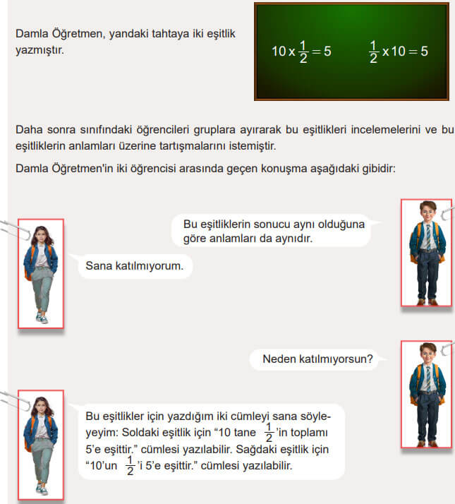 6. Sınıf Matematik Ders Kitabı Sayfa 159 Cevapları MEB Yayınları Tahta 6. Sınıf Matematik Ders Kitabı Sayfa 159 Cevapları MEB Yayınları