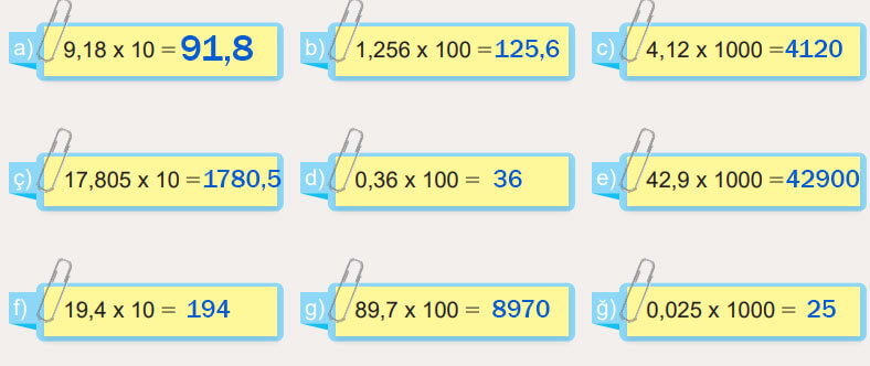 6. Sınıf Matematik Ders Kitabı Sayfa 178 Cevapları MEB Yayınları 2. Soru 6. Sınıf Matematik Ders Kitabı Sayfa 178 Cevapları MEB Yayınları