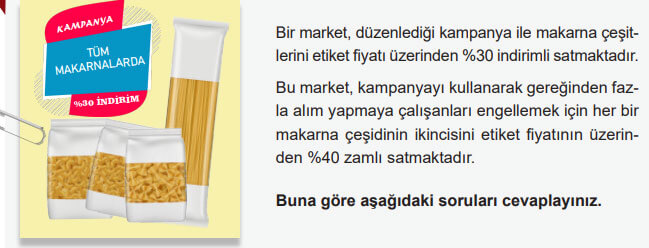 6. Sınıf Matematik Ders Kitabı Sayfa 189 Cevapları MEB Yayınları 6. Sınıf Matematik Ders Kitabı Sayfa 189 Cevapları MEB Yayınları