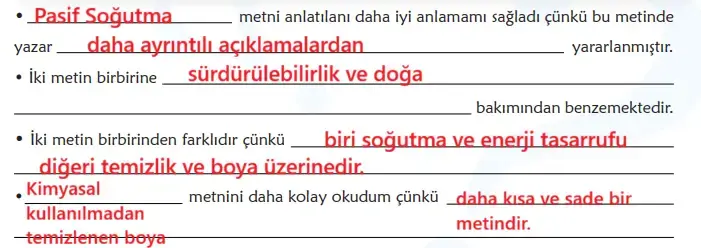 6. Sınıf Türkçe Ders Kitabı Sayfa 110 Cevapları MEB Yayınları 6. Sınıf Türkçe Ders Kitabı Sayfa 110 Cevapları MEB Yayınları