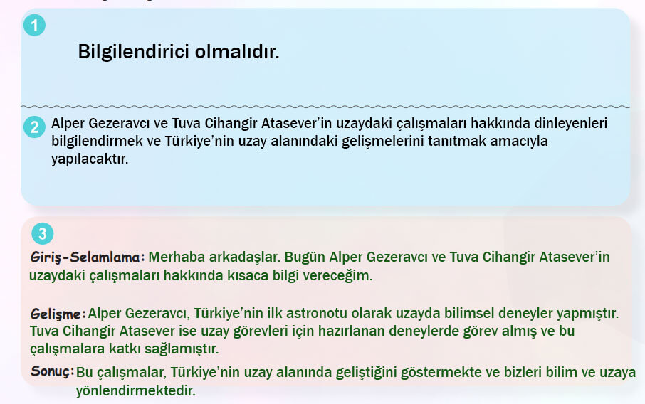 6. Sınıf Türkçe Ders Kitabı Sayfa 71 Cevapları MEB Yayınları