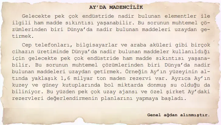 6. Sınıf Türkçe Ders Kitabı Sayfa 74 Cevapları MEB Yayınları 6. Sınıf Türkçe Ders Kitabı Sayfa 74 Cevapları MEB Yayınları