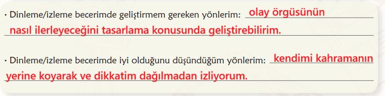 6. Sınıf Türkçe Ders Kitabı Sayfa 77 Cevapları MEB Yayınları