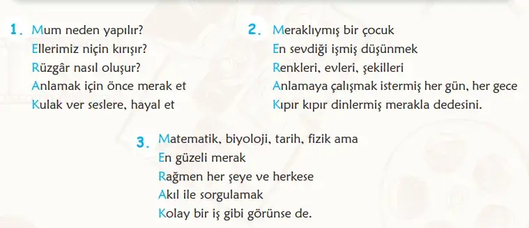 6. Sınıf Türkçe Ders Kitabı Sayfa 82 Cevapları MEB Yayınları 6. Sınıf Türkçe Ders Kitabı Sayfa 82 Cevapları MEB Yayınları