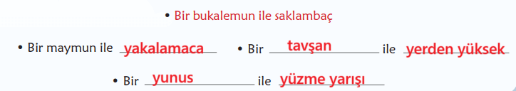 6. Sınıf Türkçe Ders Kitabı Sayfa 84 Cevapları MEB Yayınları 6. Sınıf Türkçe Ders Kitabı Sayfa 84 Cevapları MEB Yayınları