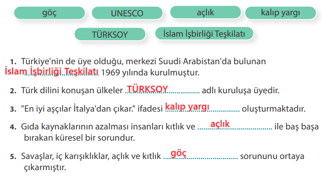 7. Sınıf Sosyal Bilgiler Ders Kitabı Sayfa 278 Cevapları MEB Yayınları 7. Sınıf Sosyal Bilgiler Ders Kitabı Sayfa 278 Cevapları MEB Yayınları