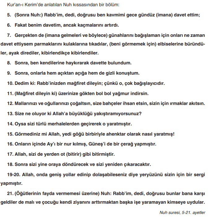 8. Sınıf Din Kültürü Ders Kitabı Sayfa 132 Cevapları SDR İpekyolu Yayıncılık