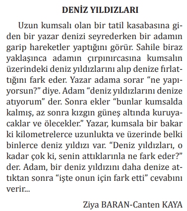 8. Sınıf Türkçe Ders Kitabı Sayfa 192 Cevapları MEB Yayınları