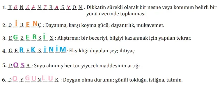 8. Sınıf Türkçe Ders Kitabı Sayfa 196 Cevapları MEB Yayınları 8. Sınıf Türkçe Ders Kitabı Sayfa 196 Cevapları MEB Yayınları