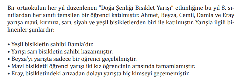 8. Sınıf Türkçe Ders Kitabı Sayfa 204 Cevapları MEB Yayınları