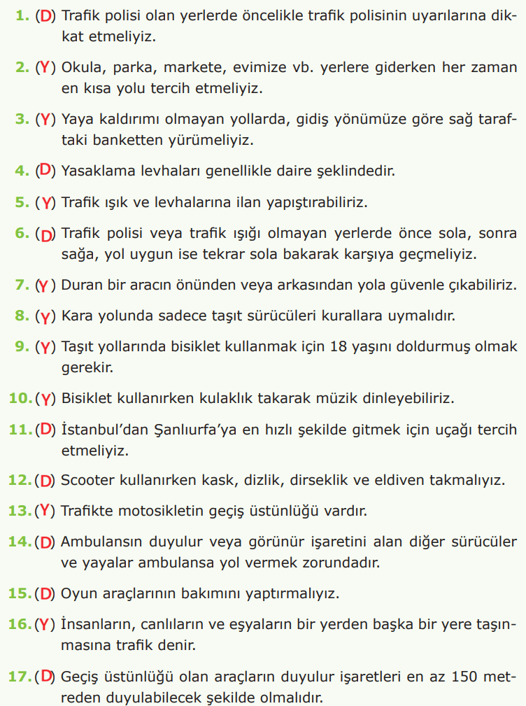 4. Sınıf Trafik Güvenliği Ders Kitabı Sayfa 30 Cevapları Anka Yayınevi 4. Sınıf Trafik Güvenliği Ders Kitabı Sayfa 30 Cevapları Anka Yayınevi