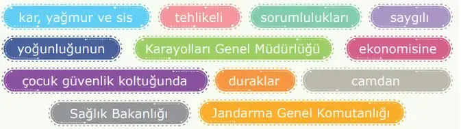 4. Sınıf Trafik Güvenliği Ders Kitabı Sayfa 54 Cevapları Anka Yayınevi 4. Sınıf Trafik Güvenliği Ders Kitabı Sayfa 54 Cevapları Anka Yayınevi
