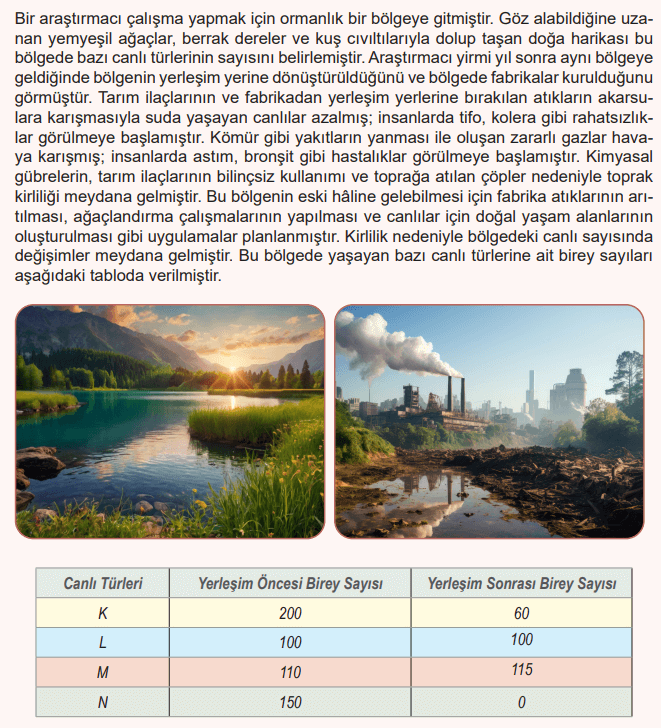 6. Sınıf Fen Bilimleri Ders Kitabı Sayfa 126 Cevapları MEB Yayınları