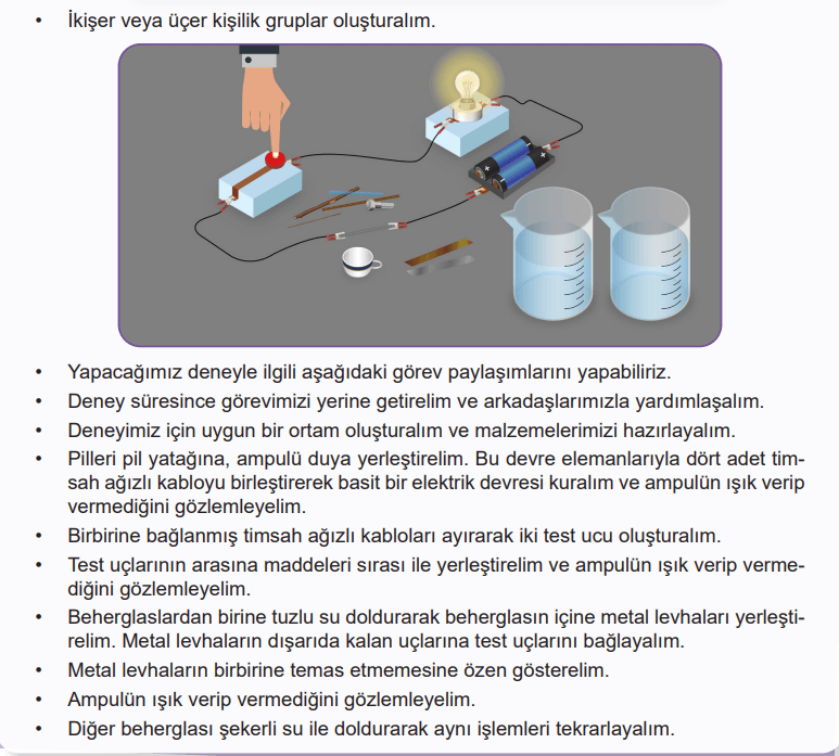 6. Sınıf Fen Bilimleri Ders Kitabı Sayfa 70-71 Cevapları MEB Yayınları