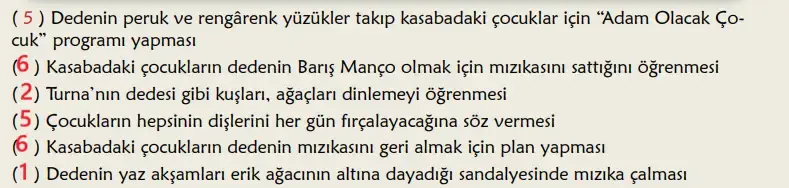 6. Sınıf Türkçe Ders Kitabı Sayfa 126 Cevapları MEB Yayınları 6. Sınıf Türkçe Ders Kitabı Sayfa 126 Cevapları MEB Yayınları