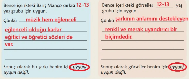 6. Sınıf Türkçe Ders Kitabı Sayfa 127 Cevapları MEB Yayınları