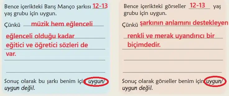 6. Sınıf Türkçe Ders Kitabı Sayfa 127 Cevapları MEB Yayınları 6. Sınıf Türkçe Ders Kitabı Sayfa 127 Cevapları MEB Yayınları
