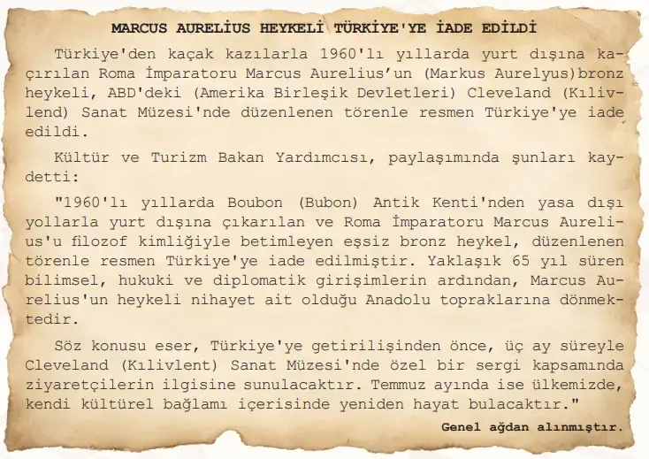6. Sınıf Türkçe Ders Kitabı Sayfa 139 Cevapları MEB Yayınları 6. Sınıf Türkçe Ders Kitabı Sayfa 139 Cevapları MEB Yayınları