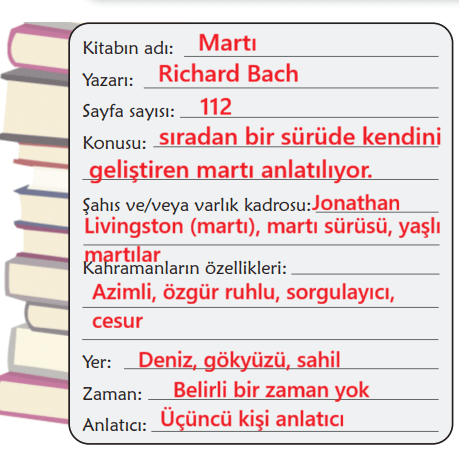 6. Sınıf Türkçe Ders Kitabı Sayfa 150 Cevapları MEB Yayınları